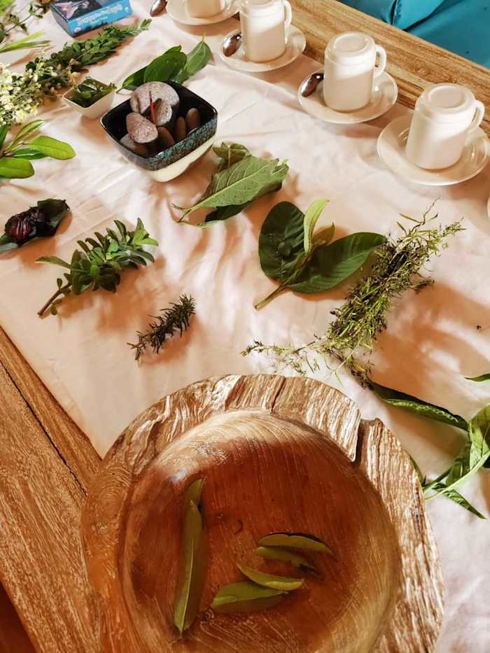 The Herbal Tea Experience at Jungle Bay Dominica.